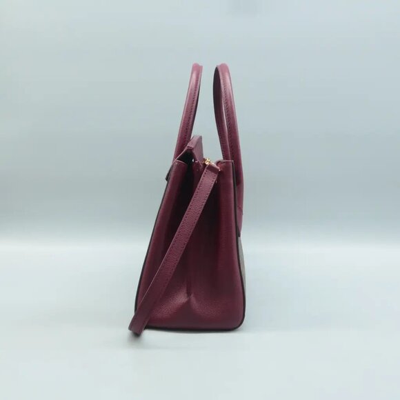 100% Authentic Louis Vuitton Florine Brown&Purple Monogram Canvas Satchel - Picture 4 of 12